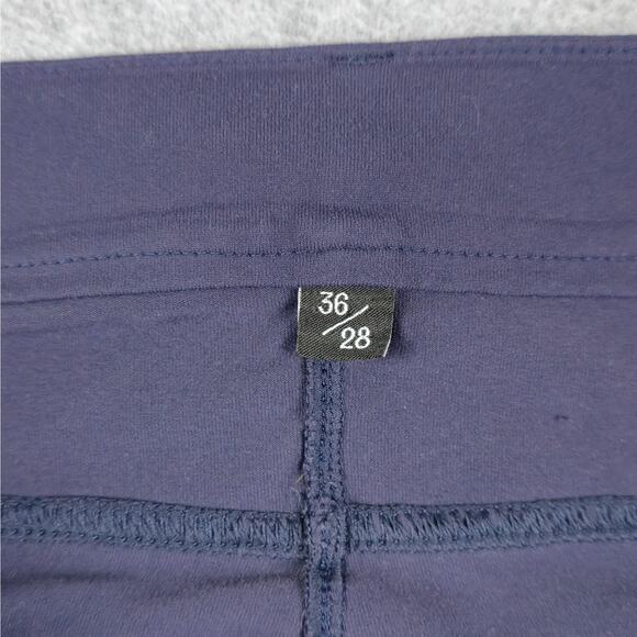 Public Rec Pants Mens 36x28 Blue Dealmaker Chino 5 Pocket Workday Golf Casual - Picture 10 of 16